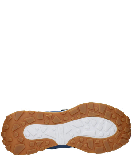 Philippe Model Blue Fabric Athletic Sneakers