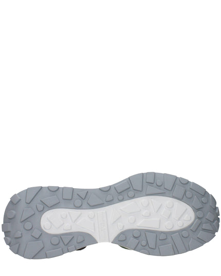 Philippe Model White Fabric Low Top Sneakers