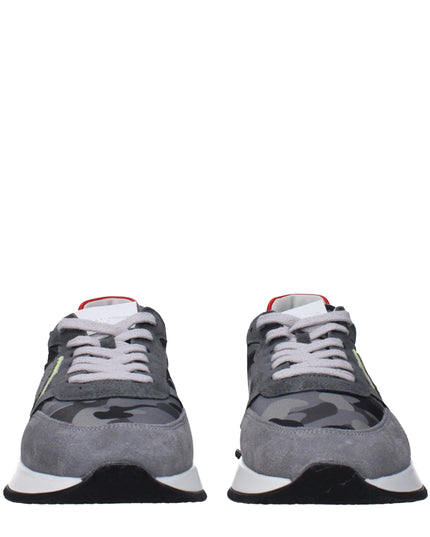 Philippe Model Gray Fabric Sneakers