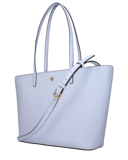 Tory Burch Light Blue Leather Shoulder Bag