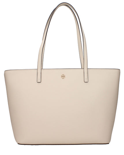 Tory Burch Beige Leather Shoulder Bag