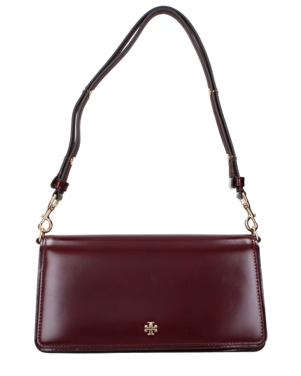 Tory Burch Red Leather Shoulder Bag
