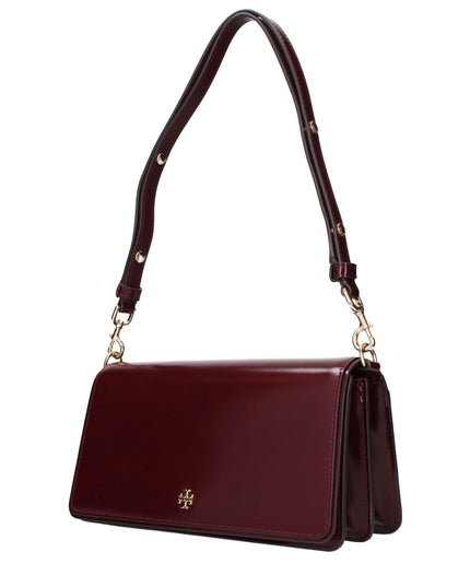 Tory Burch Red Leather Shoulder Bag