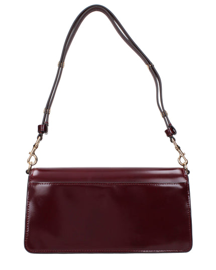 Tory Burch Red Leather Shoulder Bag