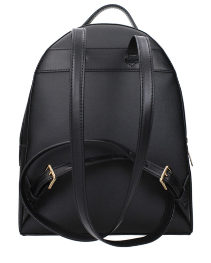 Michael Kors Black Leather Backpack