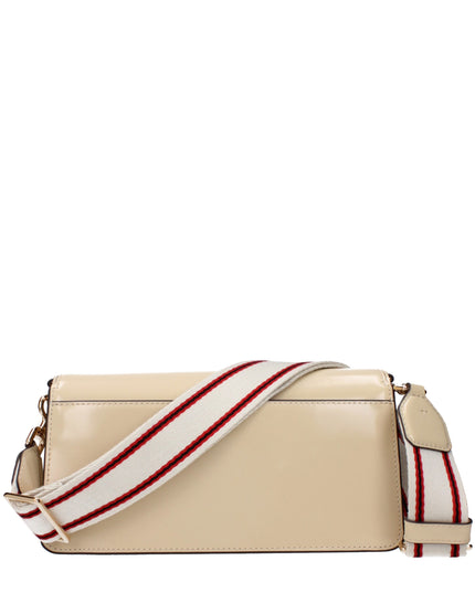 Tory Burch Beige Leather Crossbody Bag