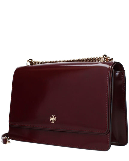 Tory Burch Red Leather Crossbody Bag