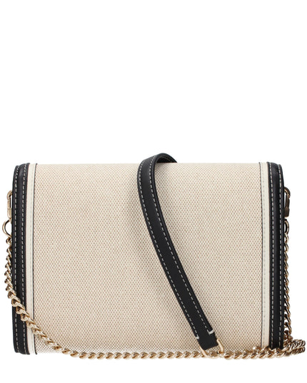 Tory Burch Beige Fabric Clutch Bag