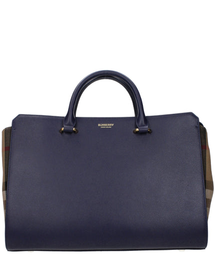 Burberry Blue Leather Handbag