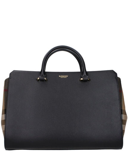 Burberry Black Leather Handbag