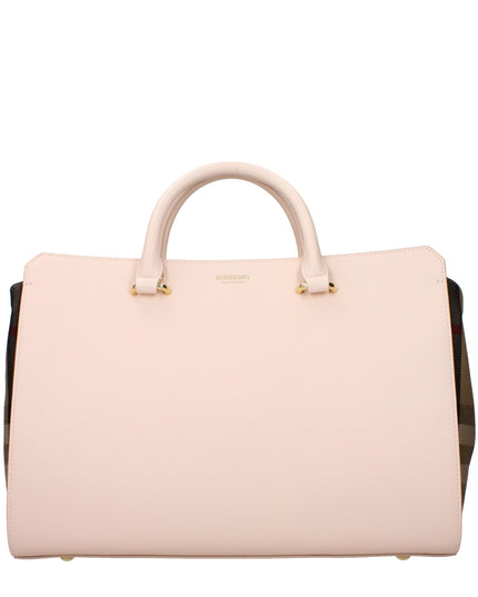 Burberry Pink Leather Handbag
