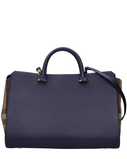 Burberry Blue Leather Handbag