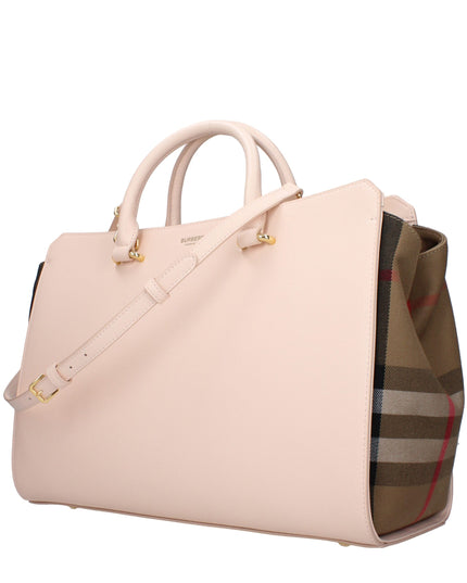 Burberry Pink Leather Handbag