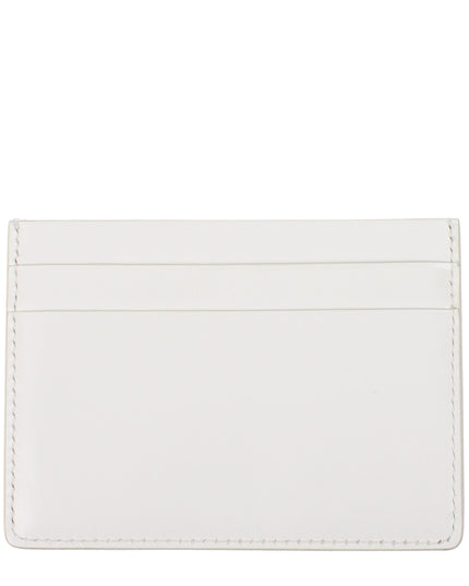 Jil Sander White Leather Cardholder