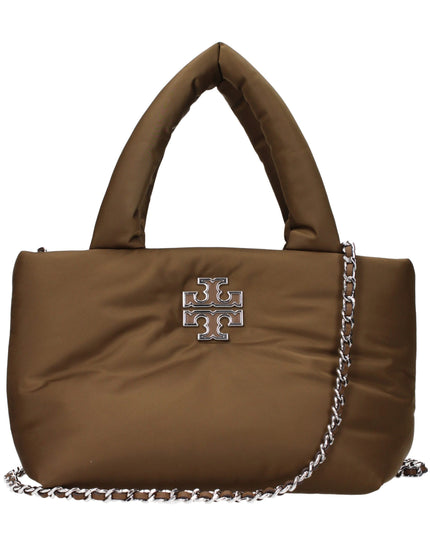 Tory Burch Brown Fabric Handbag