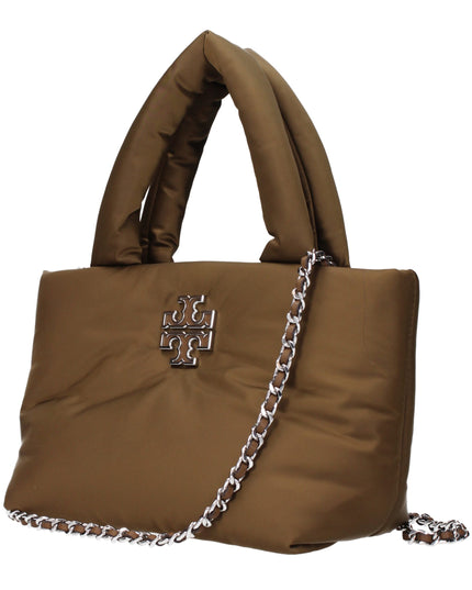 Tory Burch Brown Fabric Handbag