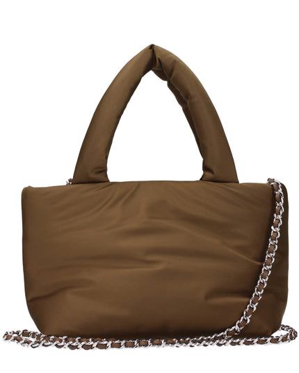 Tory Burch Brown Fabric Handbag