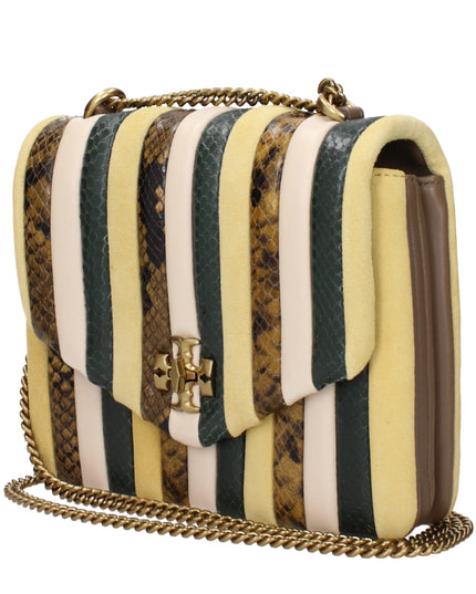 Tory Burch Yellow Leather Shoulder Bag