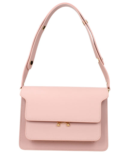 Marni Pink Leather Shoulder Bag