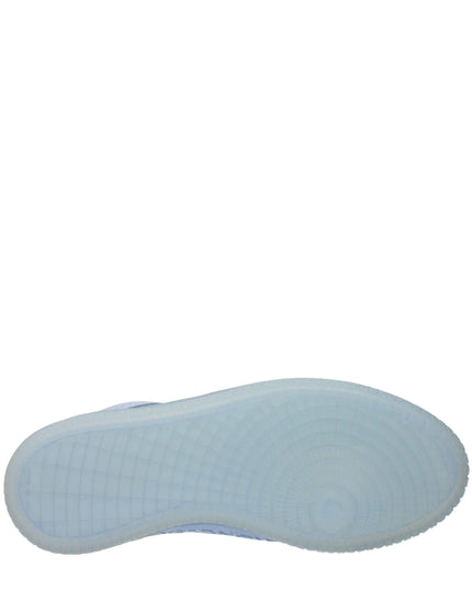 Moncler White Leather High Top Sneakers