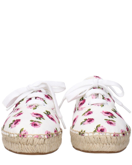 Prada White Fabric Espadrilles