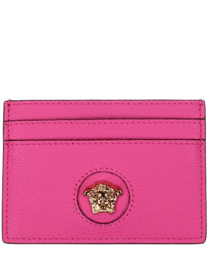 Versace Pink Leather Cardholders