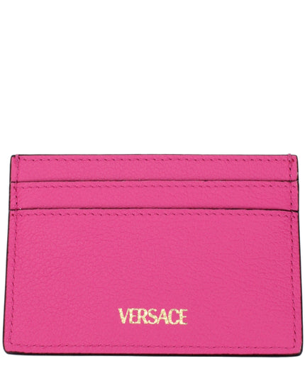 Versace Pink Leather Cardholders