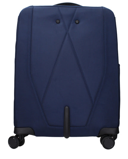 Piquadro Blue Fabric Luggage And Travel