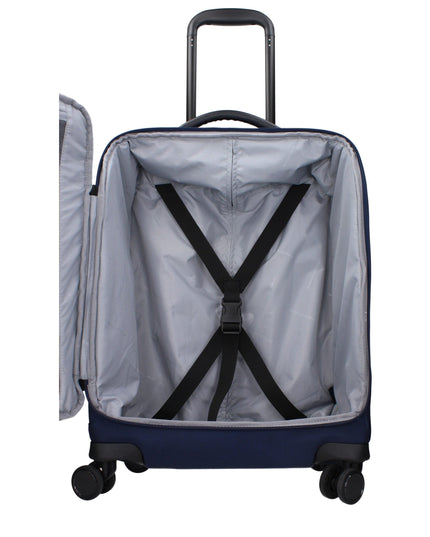 Piquadro Blue Fabric Luggage And Travel
