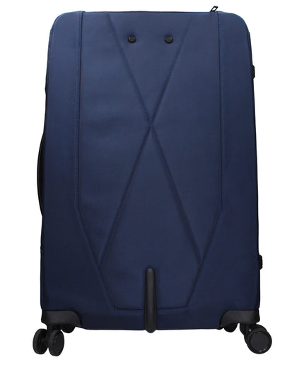 Piquadro Blue Fabric Luggage And Travel