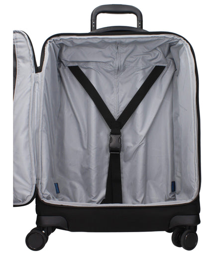 Piquadro Black Fabric Luggage And Travel