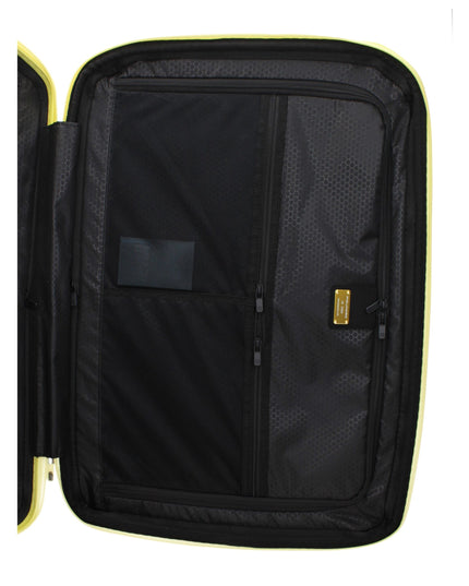 Piquadro Yellow Polycarbonate Luggage And Travel