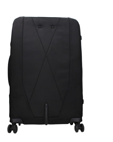 Piquadro Black Fabric Luggage And Travel