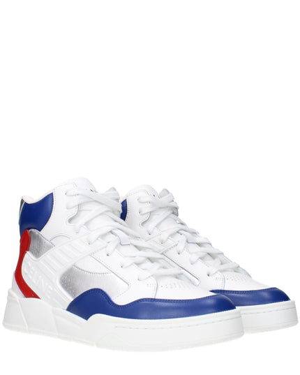 Celine White Leather Athletic Sneakers
