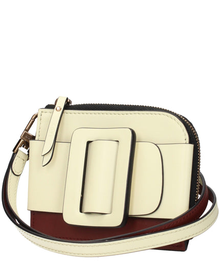 Boyy Beige Leather Cardholder