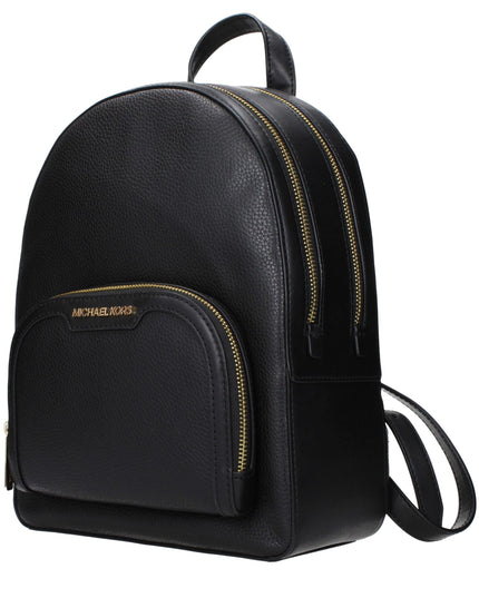 Michael Kors Black Leather Backpack