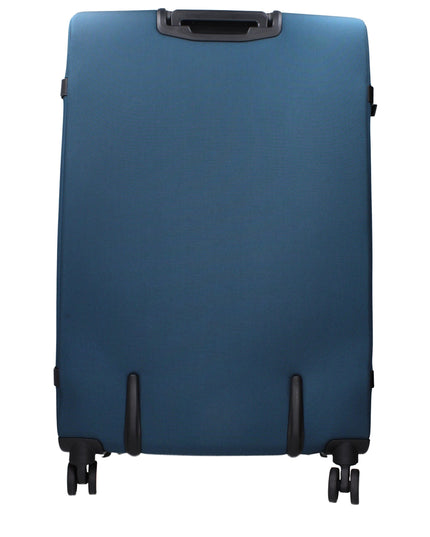 Piquadro Blue Fabric Luggage And Travel