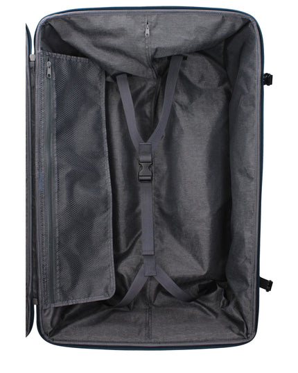 Piquadro Blue Fabric Luggage And Travel
