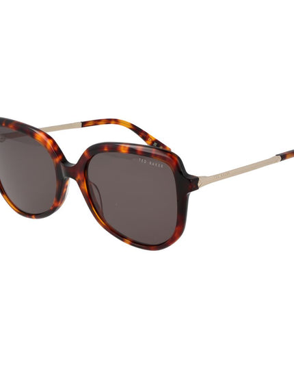 Ted Baker Brown Acetate Sunglasses