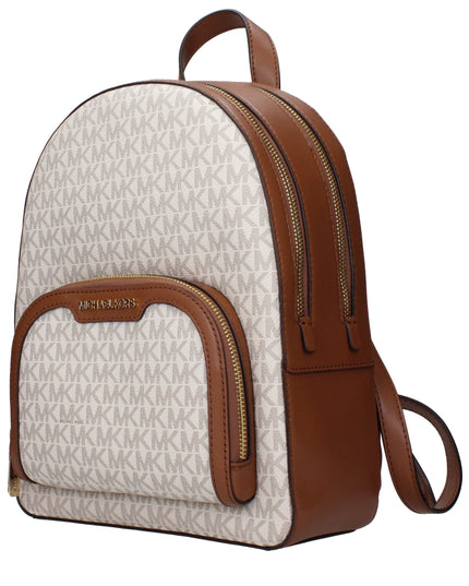 Michael Kors Beige Fabric Backpack