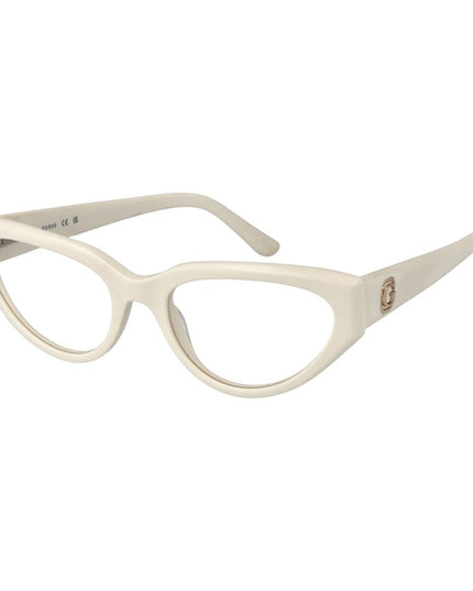 Guess White Acetate Glasses (Frames)