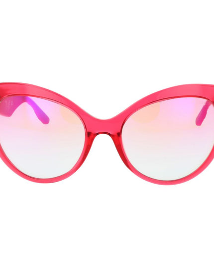 Guess Pink Stainless Steel Sunglasses