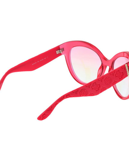 Guess Pink Stainless Steel Sunglasses