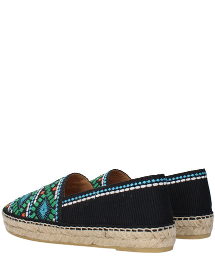 Prada Black Fabric Espadrilles