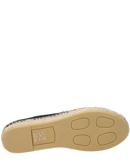 Prada Black Fabric Espadrilles