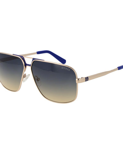 Guess Silver Men Sunglass