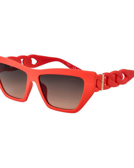 Guess Red Plastic Sunglasses