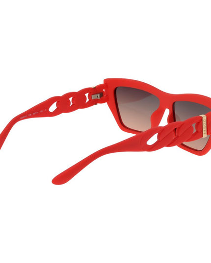 Guess Red Plastic Sunglasses
