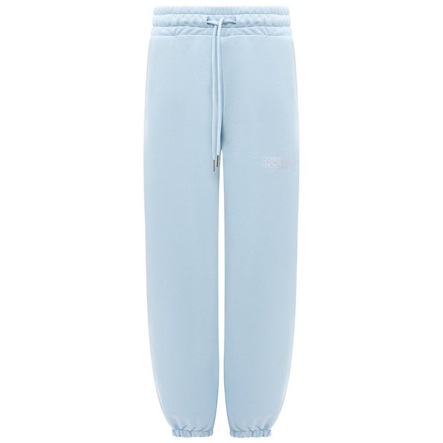 Comme Des Fuckdown Blue Cotton Women Sweatpant