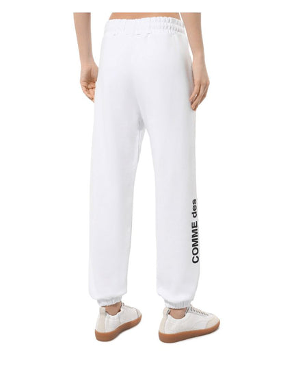 Comme Des Fuckdown White Cotton Women Pants